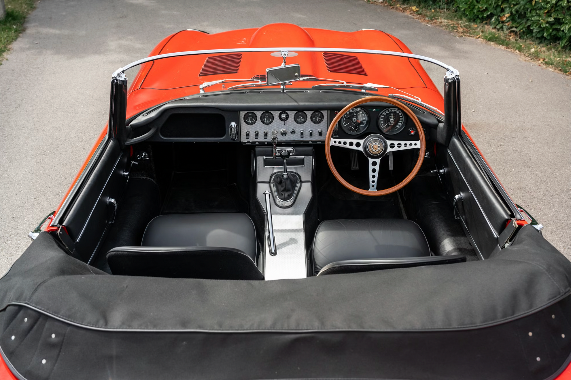 Jaguar E-Type, Series 1, Flat Floor Roadster 1962